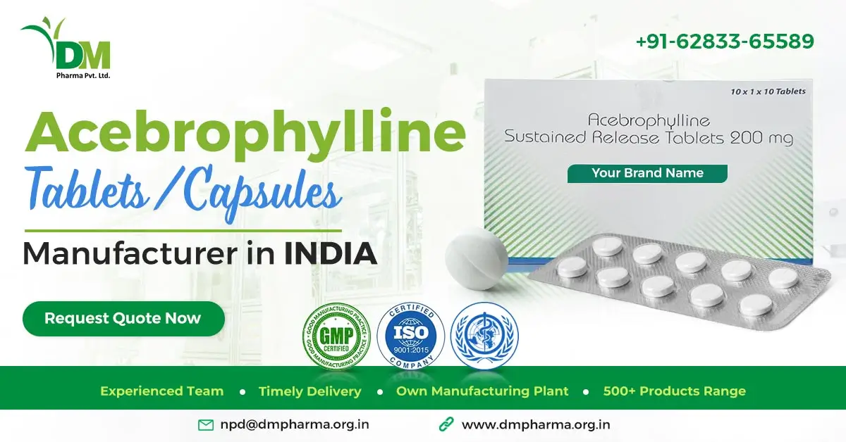 Acebrophylline Tablets Manufacturer