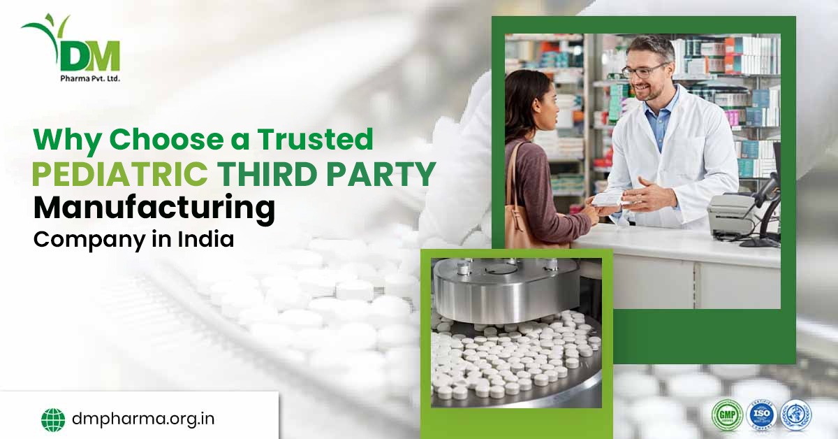 Pediatric Third Party Manufacturing Company