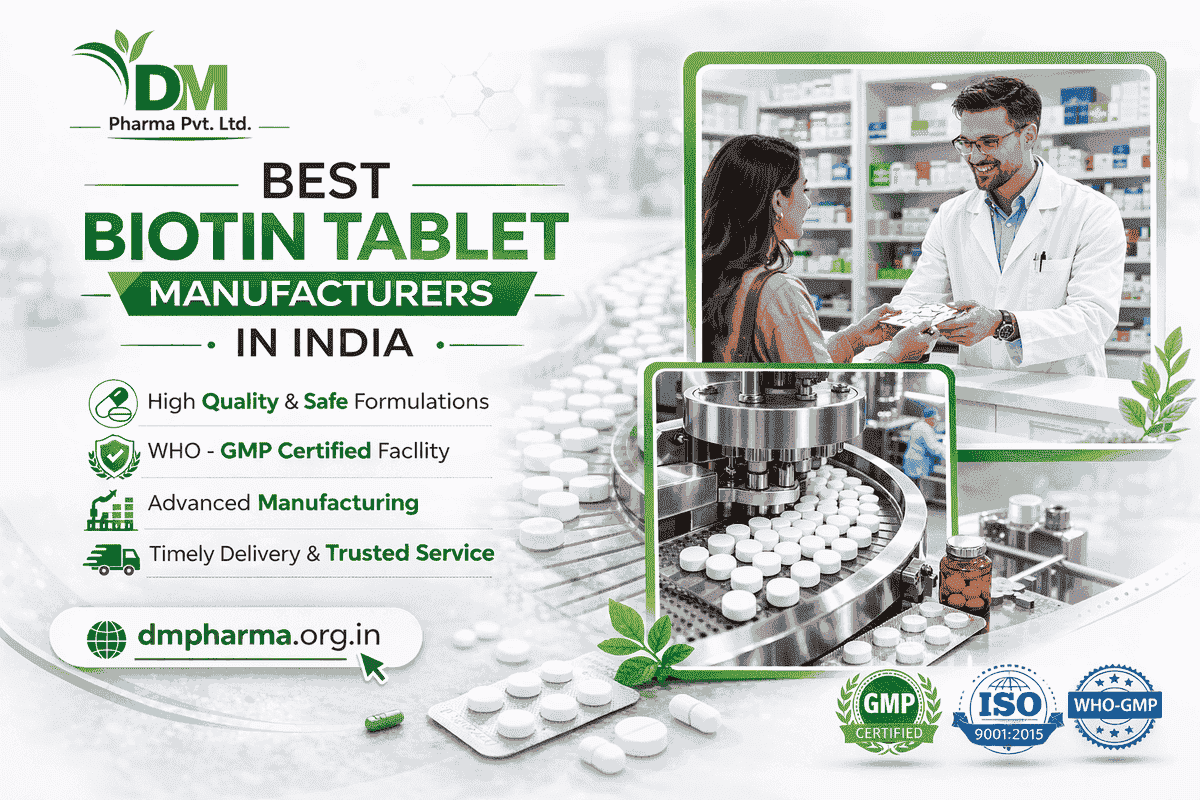 Best Biotin Tablet Manufacturers in India